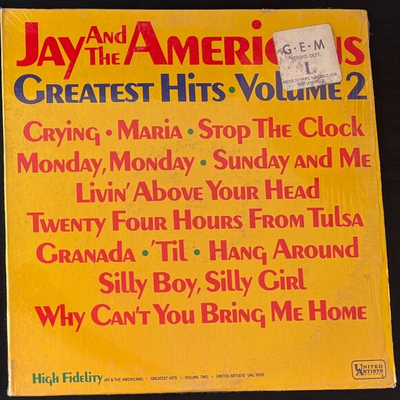 Jay and the Americans - Blockbusters - Greatest Hits Volume 2 - Picture 5 of 5